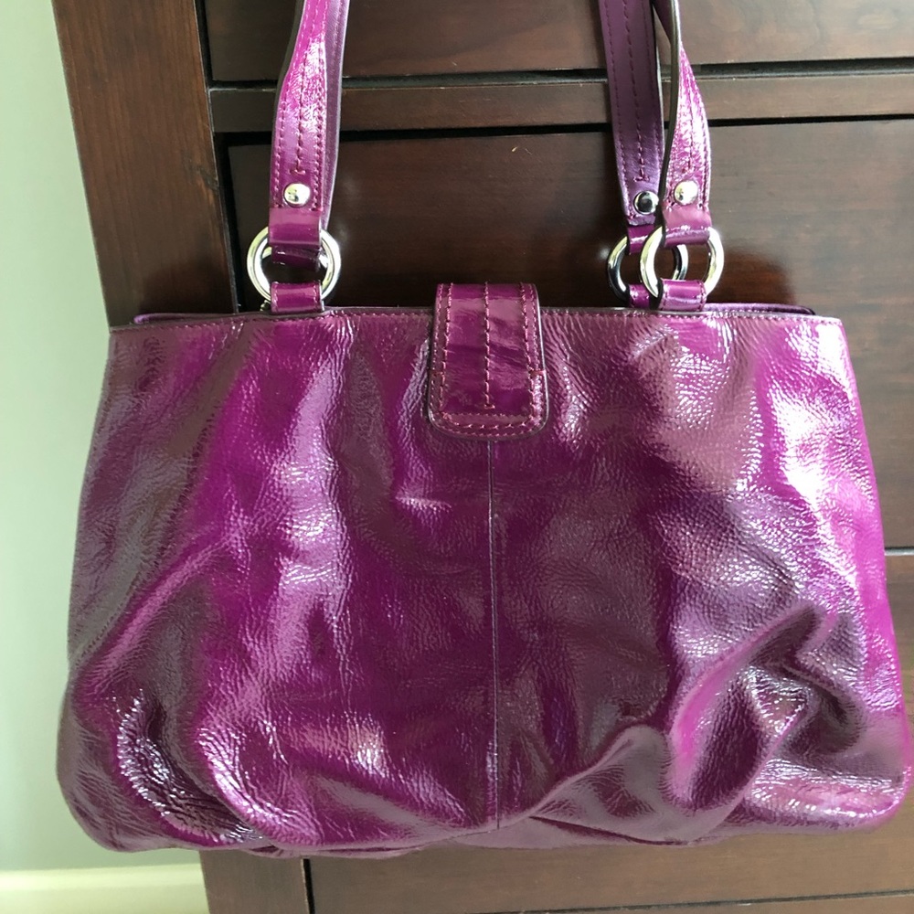 Plum Coach a Purse - Picture 4 of 4